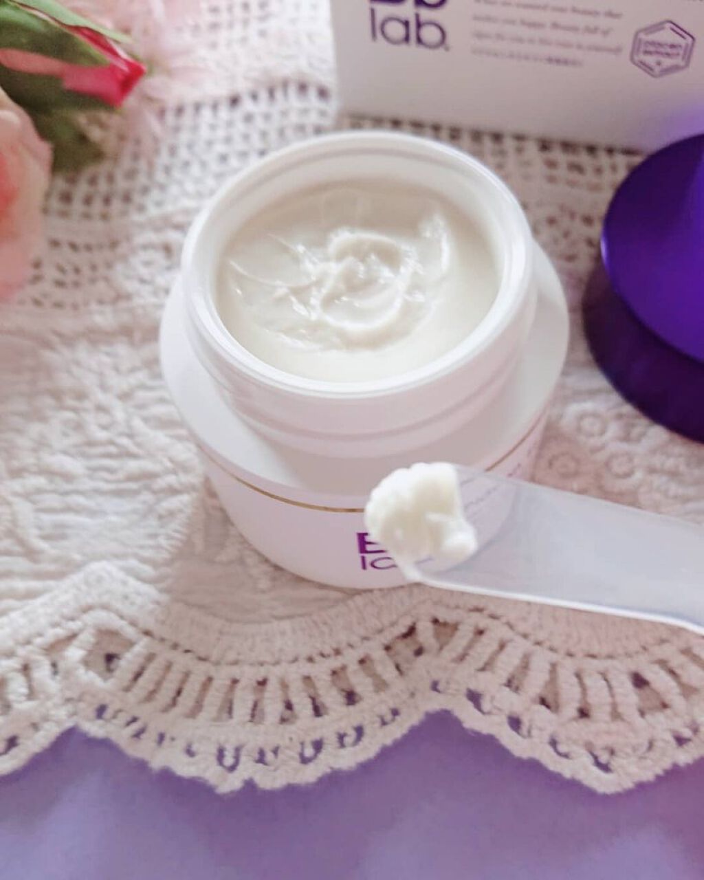 プラセンエストラックスクリーム/Bb lab./フェイスクリームを使ったクチコミ（2枚目）