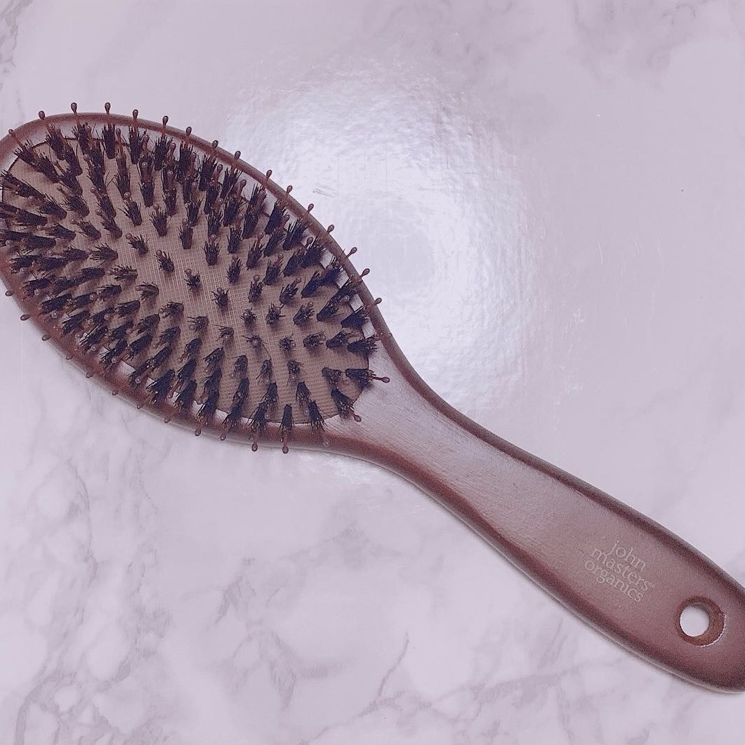 コンボパドルブラシ/john masters organics/ヘアブラシを使ったクチコミ（1枚目）