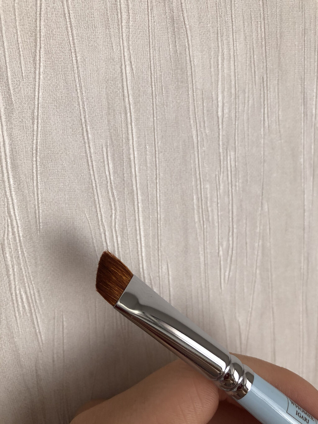 フーミー　アイブロウブラシ 熊野筆/WHOMEE/メイクブラシを使ったクチコミ（3枚目）