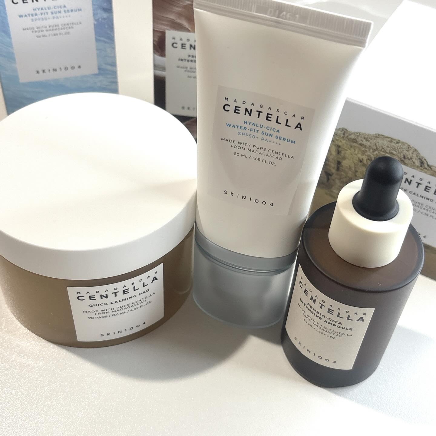 ヒアルーシカ ウォーターフィット サンセラム/SKIN1004/日焼け止めローションを使ったクチコミ（2枚目）