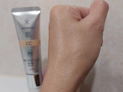 肌潤 マルチCCクリーム/米肌/CCクリームを使ったクチコミ(3枚目)