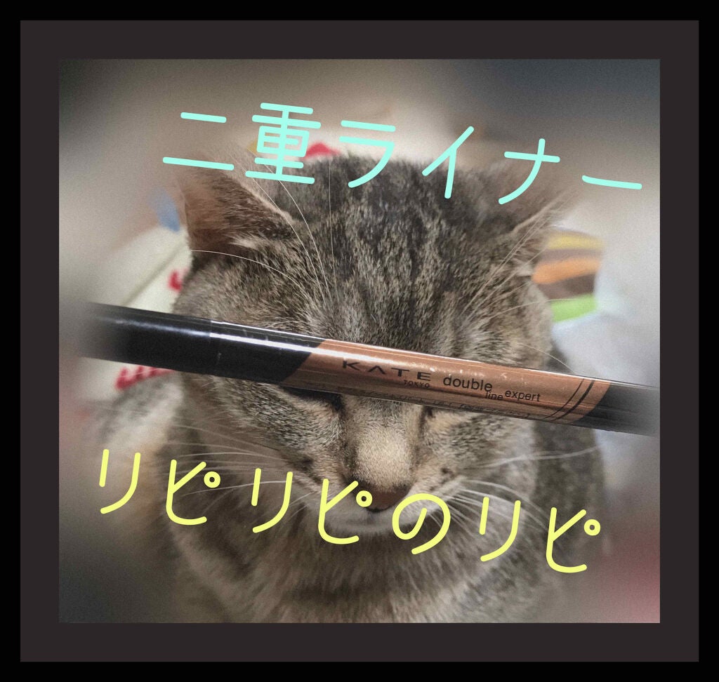 ダブルラインエキスパート/KATE/リキッドアイライナーを使ったクチコミ(1枚目)