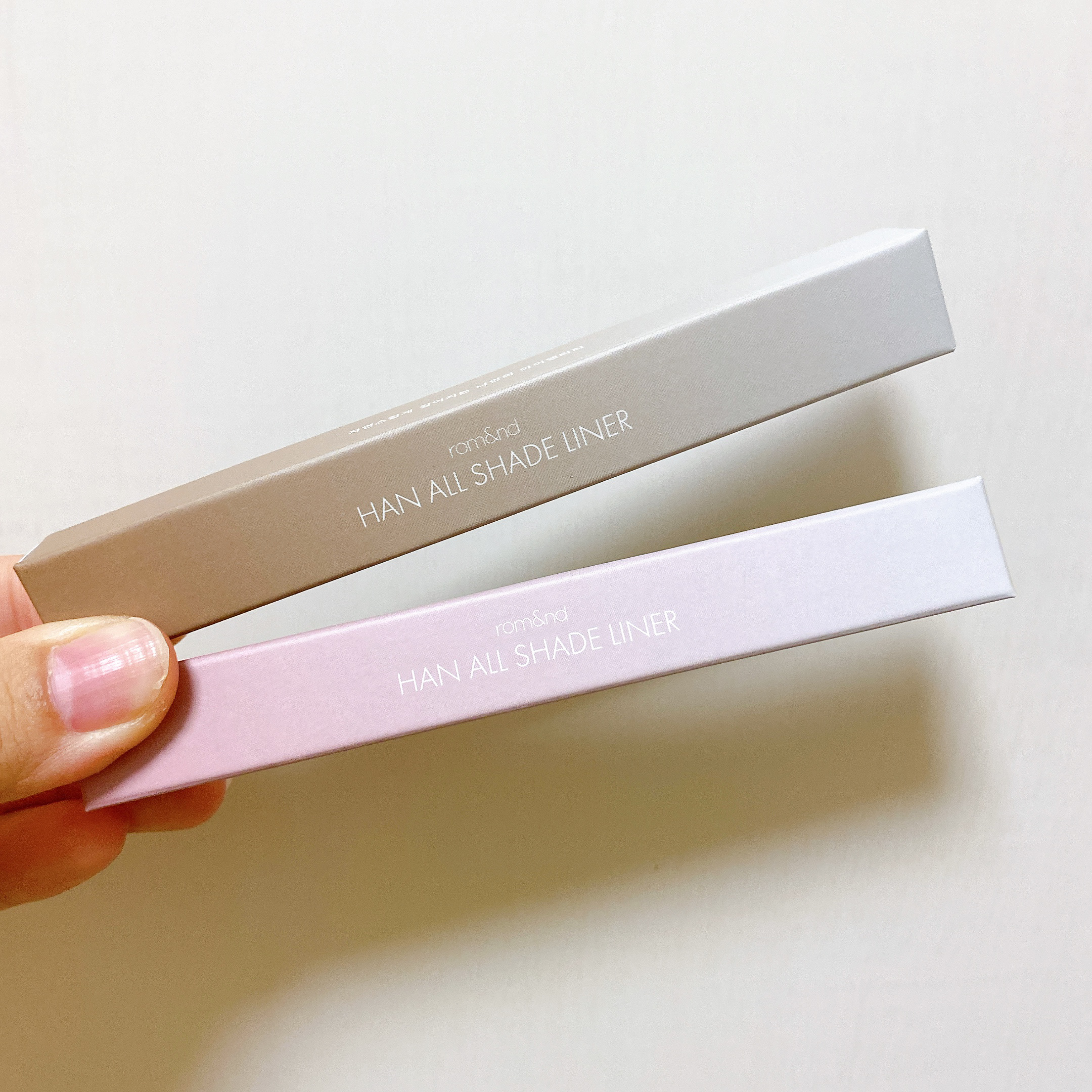 ハンオールシェードライナー 03 ヘーゼルマルーン/rom&nd/ペンシルアイライナーを使ったクチコミ（1枚目）