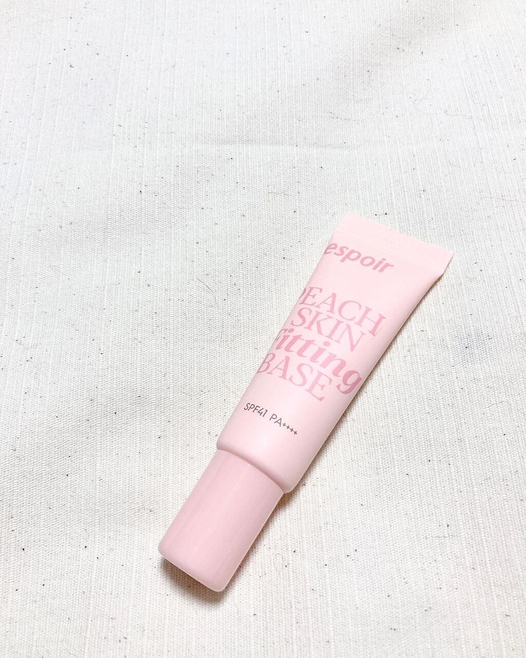 ピーチスキンフィッティングベース/espoir/化粧下地を使ったクチコミ（2枚目）