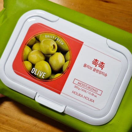 デイリーフレッシュしっとりオリーブクレンジングフォーム/HOLIKA HOLIKA/洗顔フォームを使ったクチコミ(5枚目)