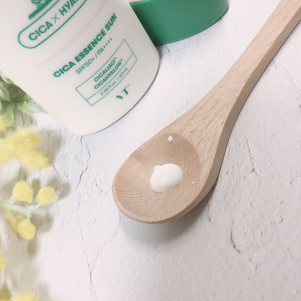 CICA エッセンスサン/VT/日焼け止めローションを使ったクチコミ（2枚目）