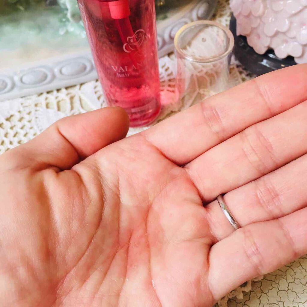 ヘアエッセンスオイル さくらローズ/VALANROSE/ヘアオイルを使ったクチコミ（3枚目）