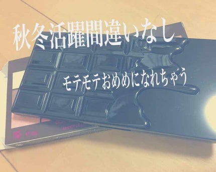 アイラブチョコレート/MAKEUP REVOLUTION/アイシャドウパレットを使ったクチコミ(1枚目)