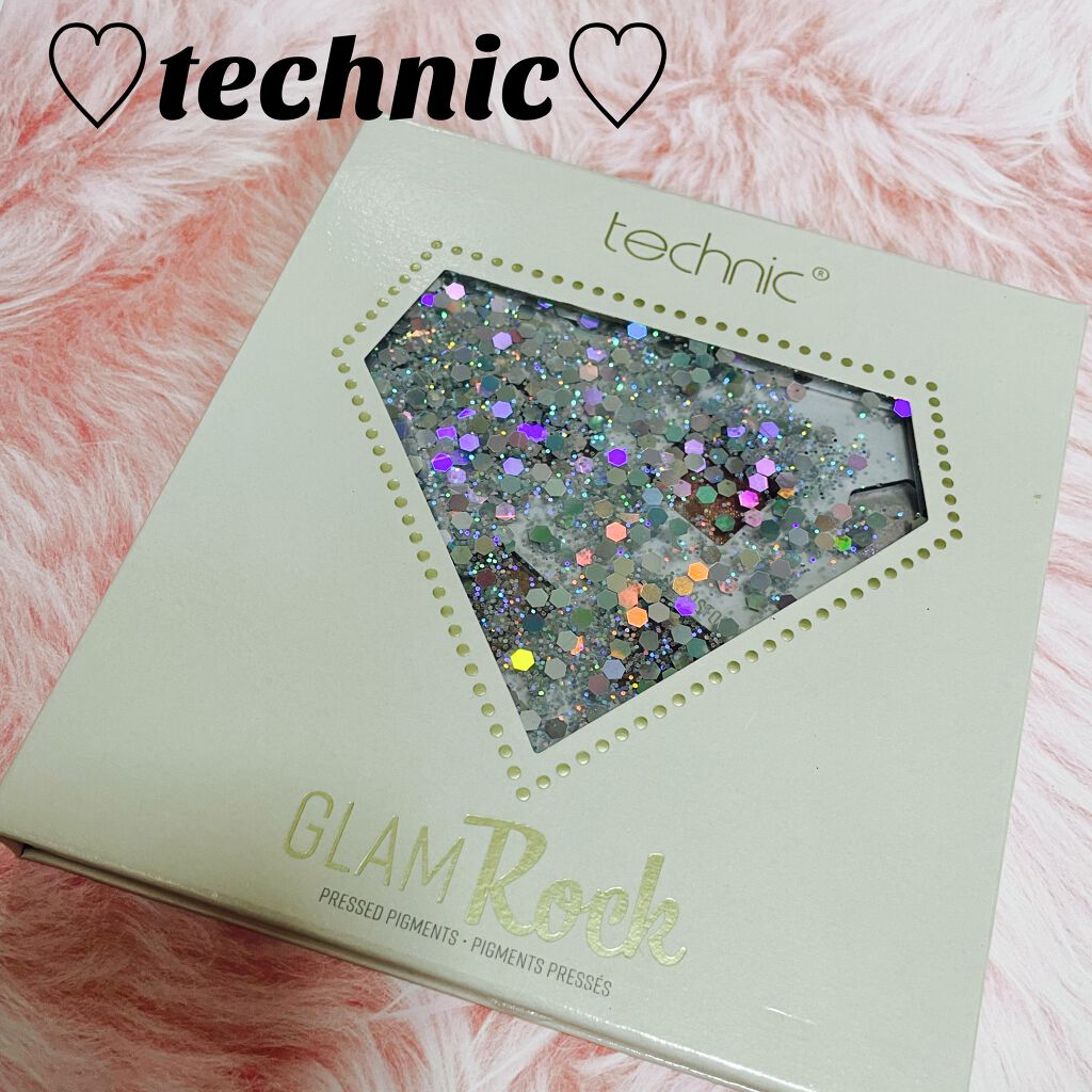 GLAM ROCK/technic/アイシャドウパレットを使ったクチコミ（1枚目）