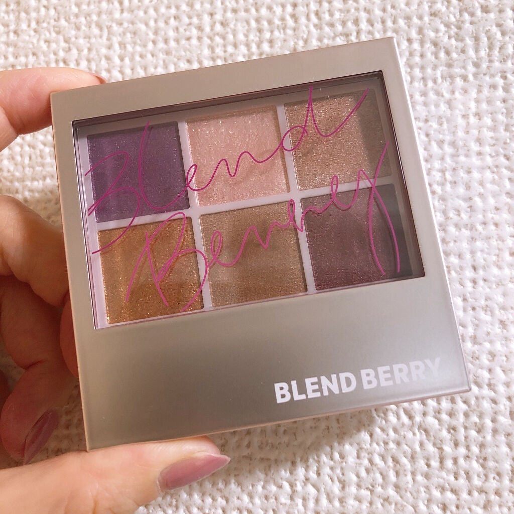オーラクリエイション/BLEND BERRY/アイシャドウパレットを使ったクチコミ(7枚目)