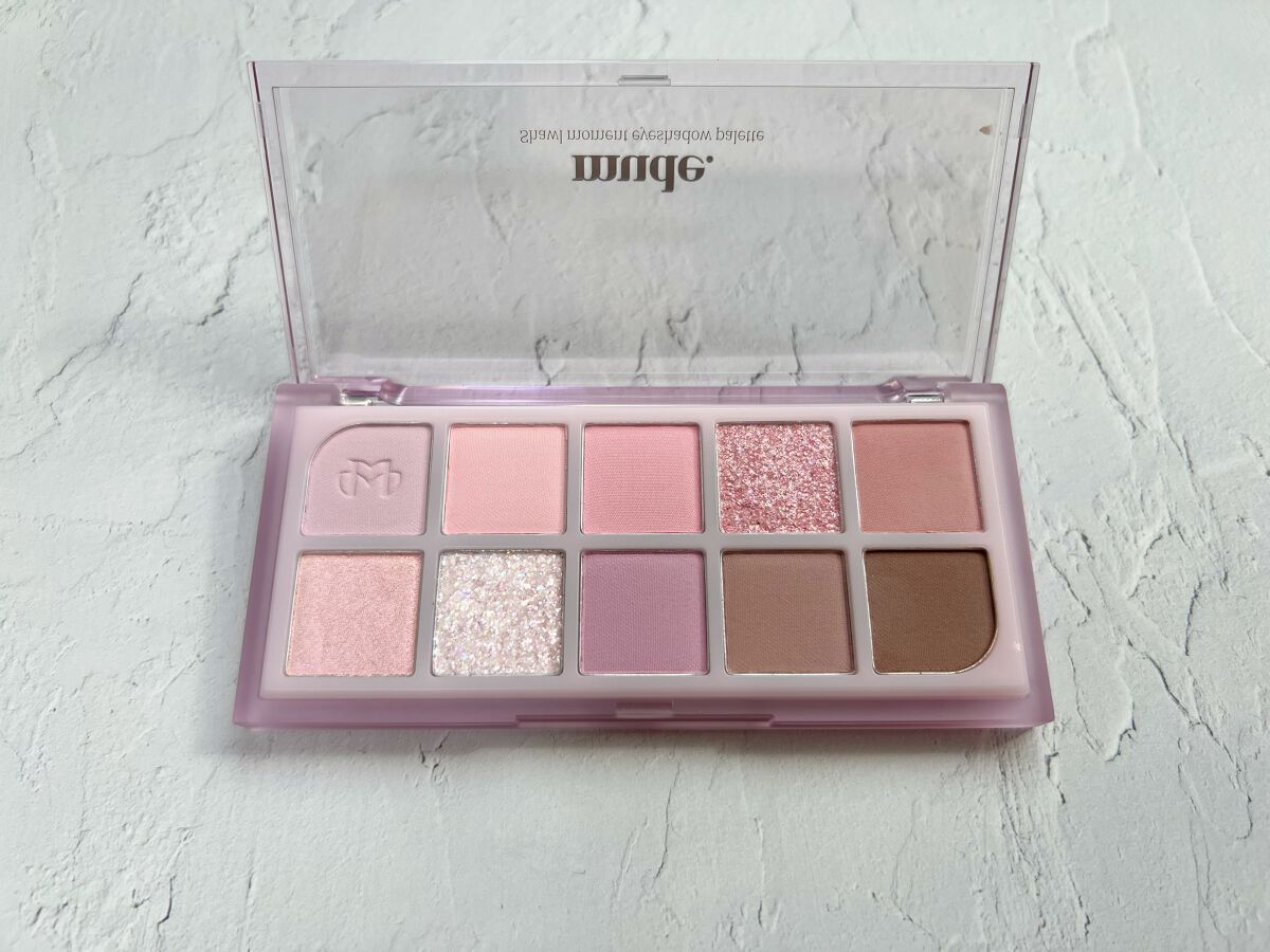 MDショールモーメント アイシャドウパレット/mude/アイシャドウパレットを使ったクチコミ(2枚目)