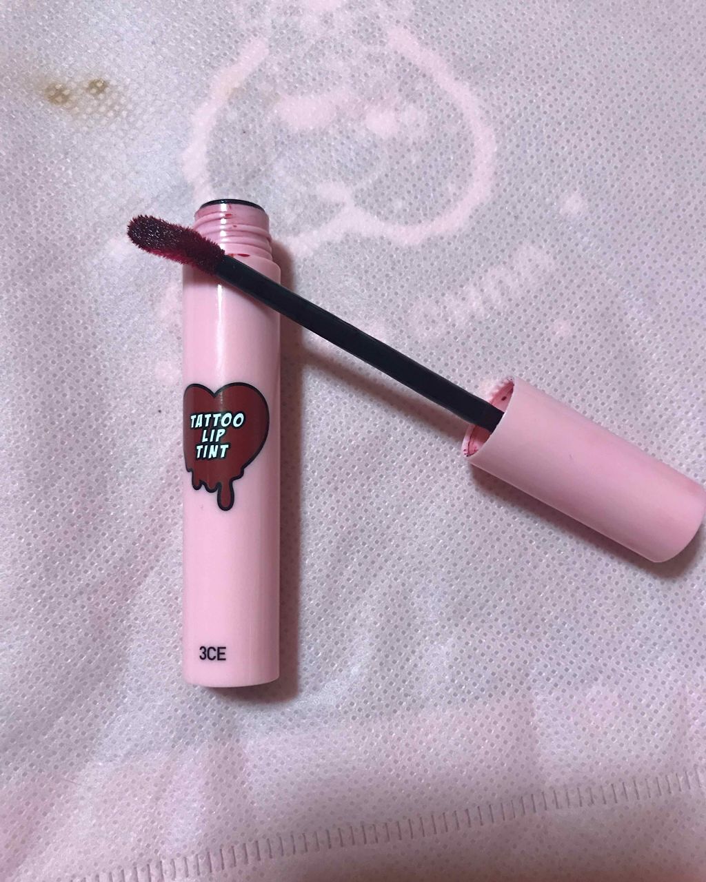 3CE TATTOO LIP TINT/3CE/リップグロスを使ったクチコミ(3枚目)