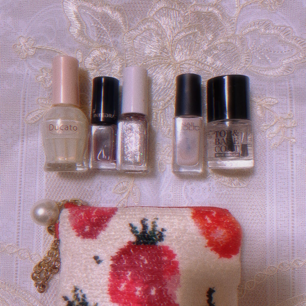 AT トップ&ベースコート/Art Collection/ネイルトップコートを使ったクチコミ(3枚目)