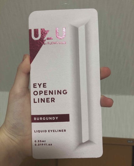 EYE OPENING LINER/UZU BY FLOWFUSHI/リキッドアイライナーを使ったクチコミ(2枚目)