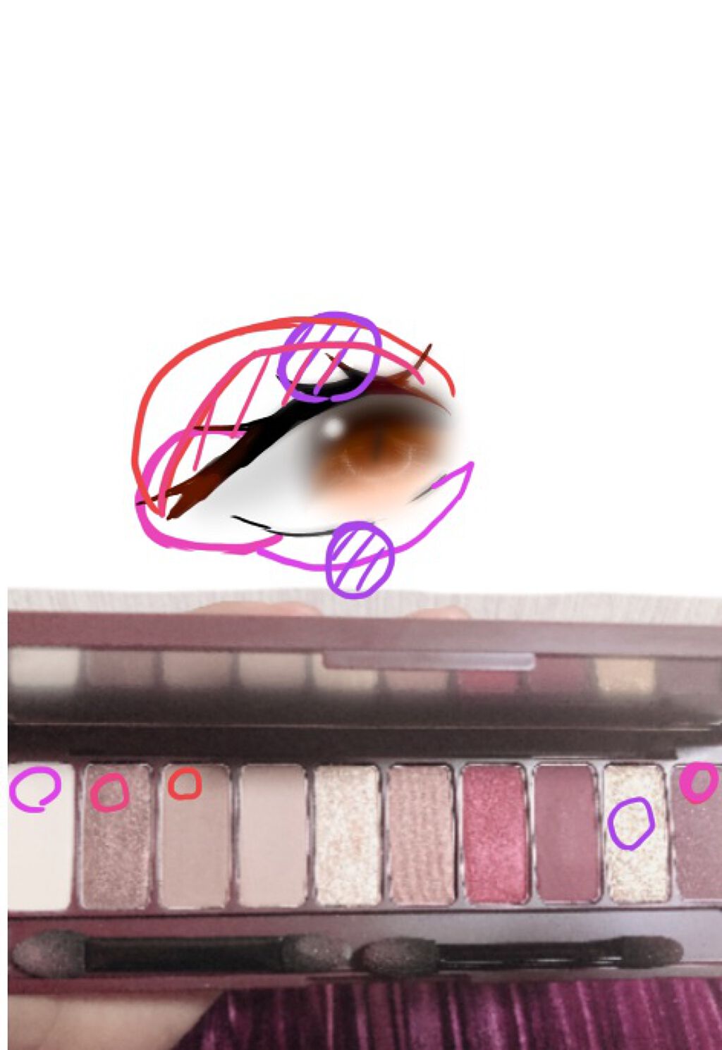 プレイカラー アイシャドウ/ETUDE/アイシャドウパレットを使ったクチコミ(2枚目)