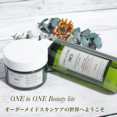 lite コンセントレートローション/ONE to ONE Beauty/化粧水を使ったクチコミ（1枚目）