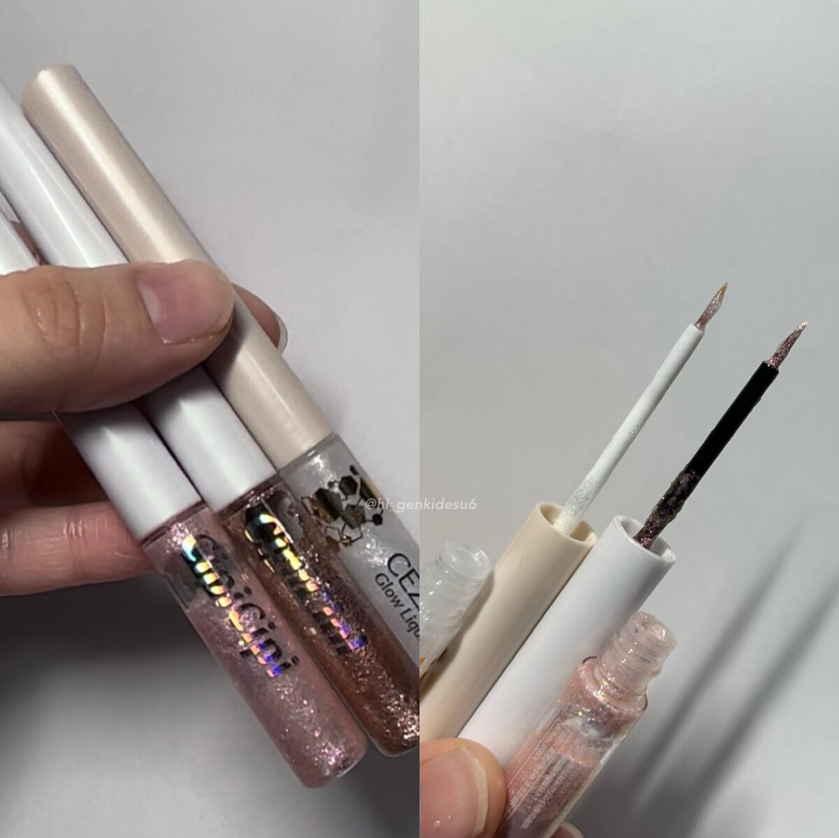 グロウリキッドライナー/CEZANNE/リキッドアイライナーを使ったクチコミ（3枚目）