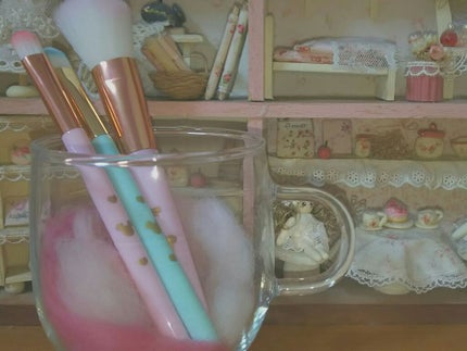 ごくふわっ ミッキーブラシ/DAISO/メイクブラシを使ったクチコミ(1枚目)