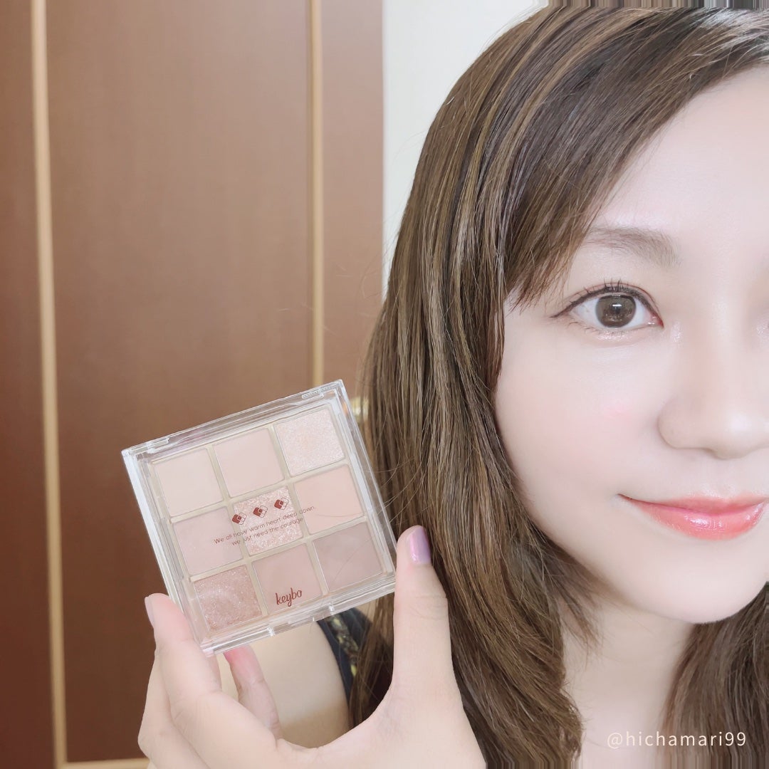 KEYBO FALL IN LOVE SHADOW PALETTE/keybo/アイシャドウパレットを使ったクチコミ(6枚目)