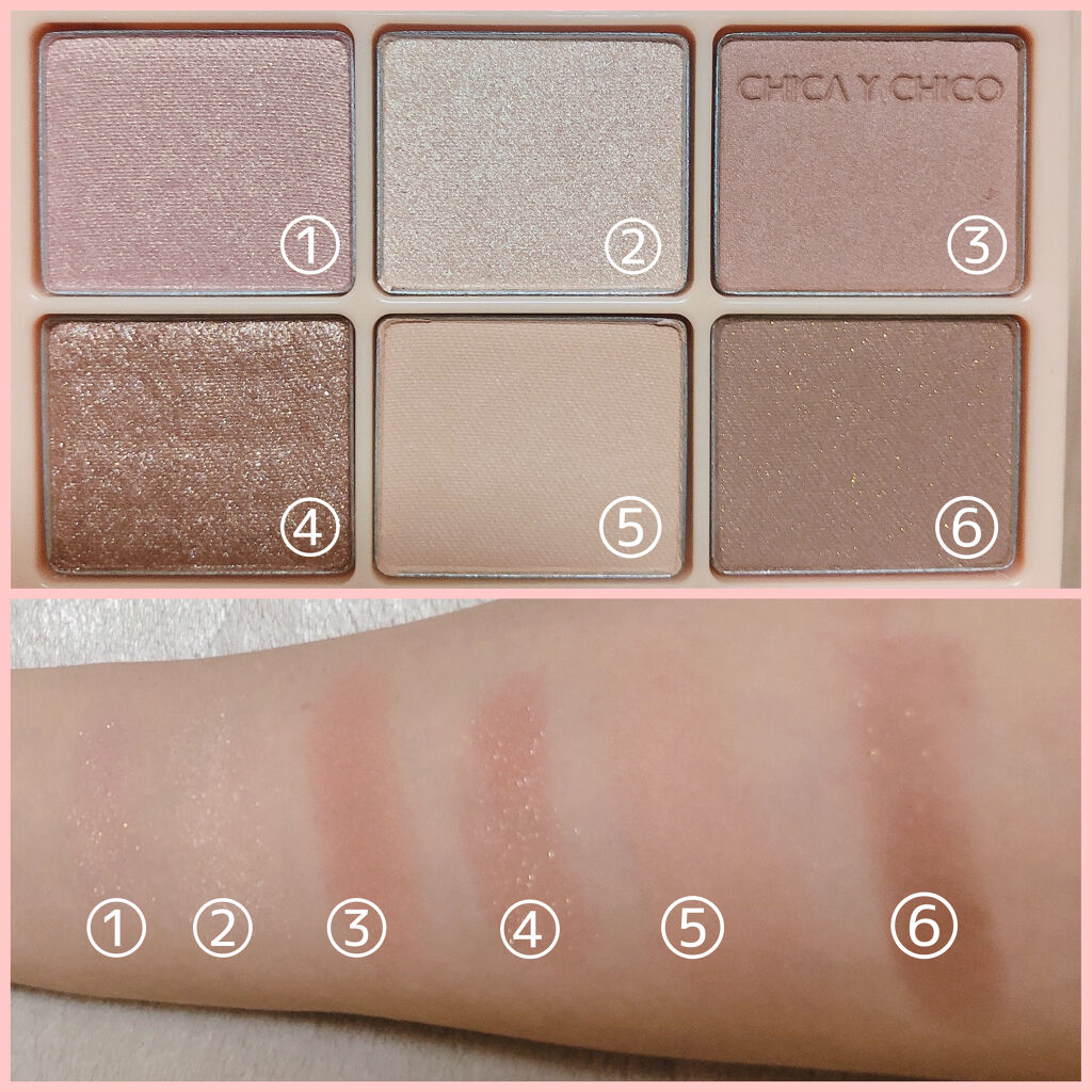 ジャストアイパレット/Laka/アイシャドウパレットを使ったクチコミ（2枚目）