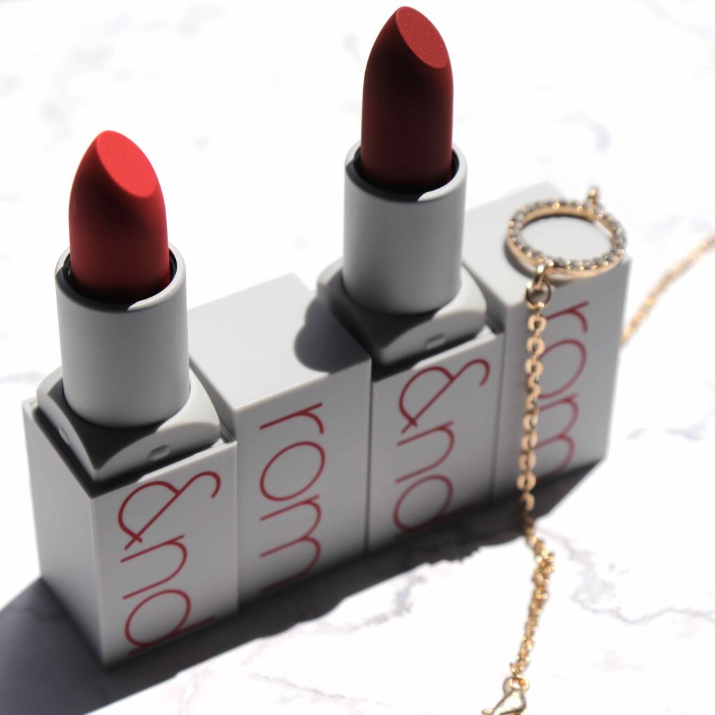 ゼログラムマットリップスティック/rom&nd/口紅を使ったクチコミ(2枚目)