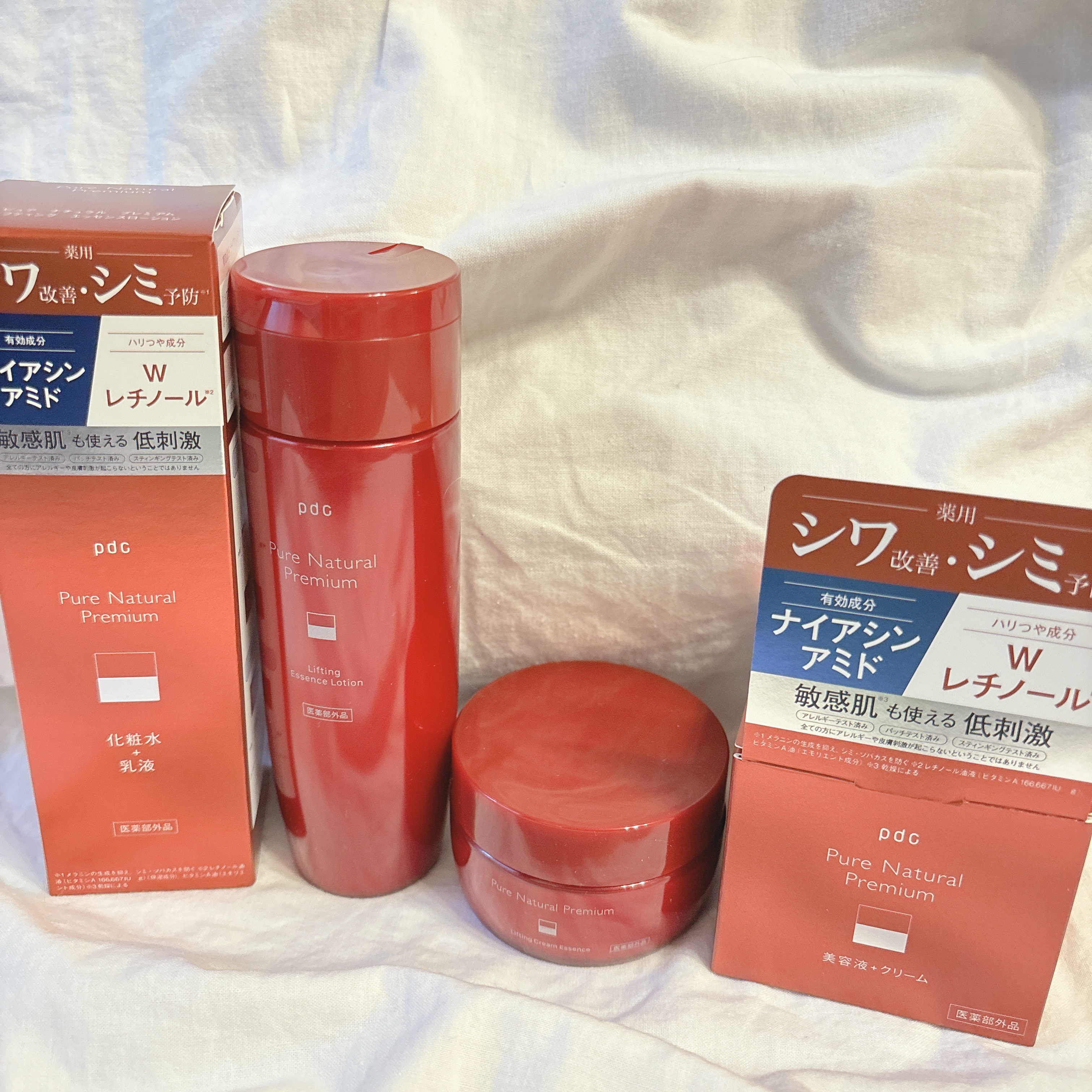 ピュア ナチュラル プレミアム リフティング エッセンスローション【医薬部外品】/pdc/オールインワン化粧品を使ったクチコミ（2枚目）