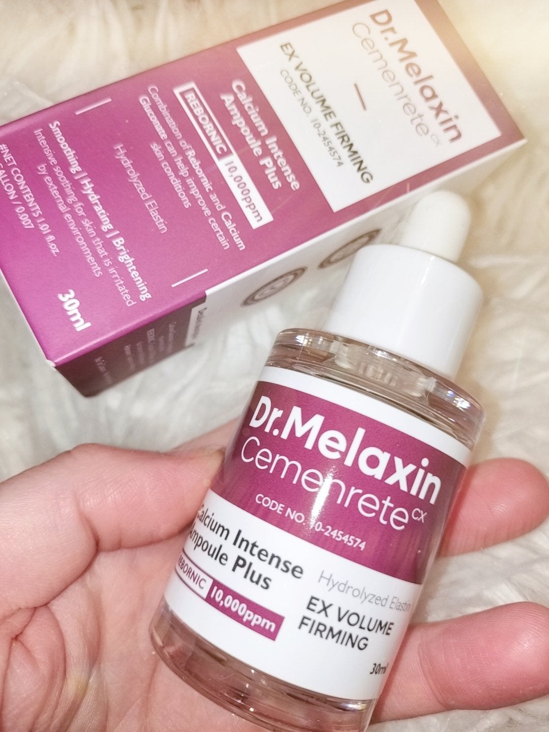 Cemenrete Calcium Intense Cream/Dr.Melaxin/フェイスクリームを使ったクチコミ(3枚目)