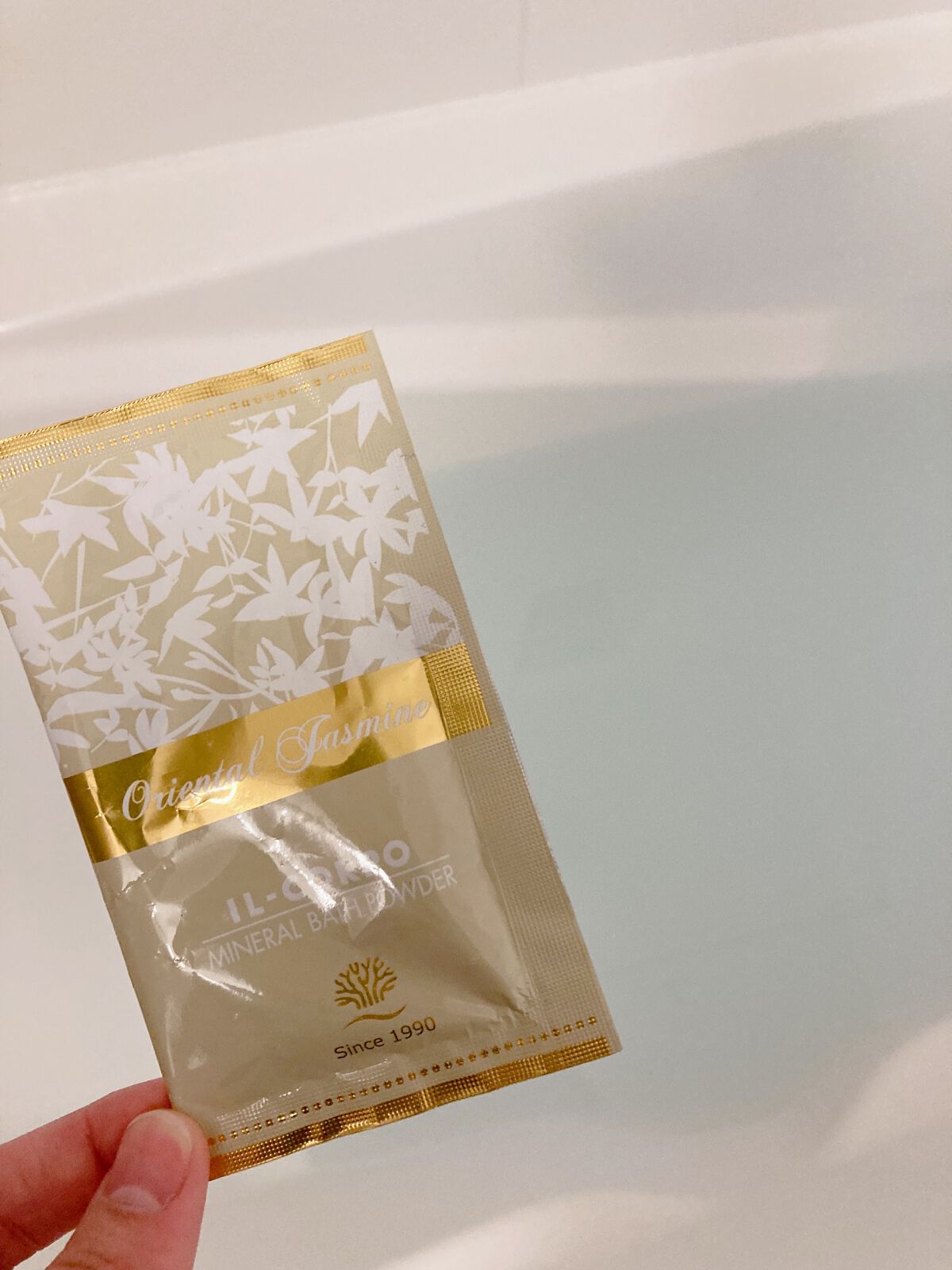 ミネラルバスパウダー グリーティングギフト/イルコルポ/入浴剤セットを使ったクチコミ(5枚目)