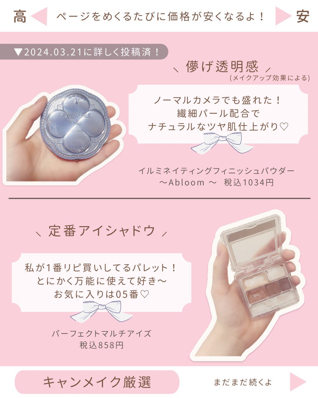 ラスティングマルチアイベース WP/キャンメイク/アイシャドウベースを使ったクチコミ(2枚目)