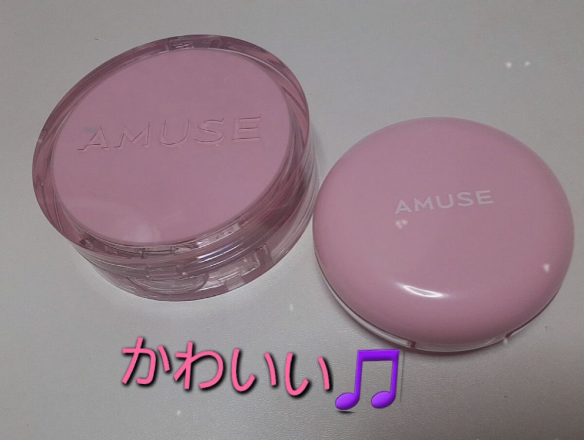 デューパワーヴィーガンクッション 03 ハニー/AMUSE/クッションファンデーションを使ったクチコミ（1枚目）