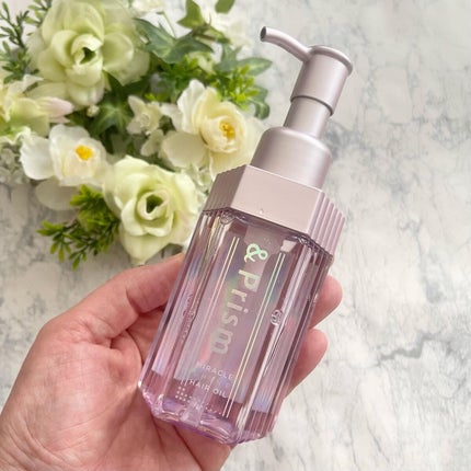 ミラクル シャイン ヘアオイル/&Prism/ヘアオイルを使ったクチコミ(2枚目)