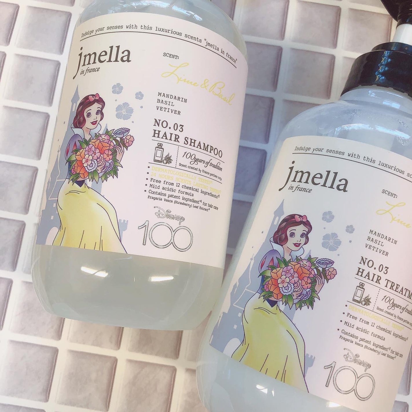 インフランスヘアシャンプー ライム&バジル/トリートメント ライム&バジル/jmella/市販シャンプーを使ったクチコミ(8枚目)