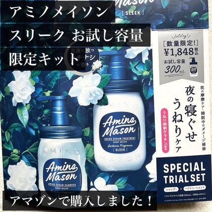 スリーク アミノセラム シャンプー/ヘアトリートメント/アミノメイソン/シャンプー・コンディショナーを使ったクチコミ(2枚目)