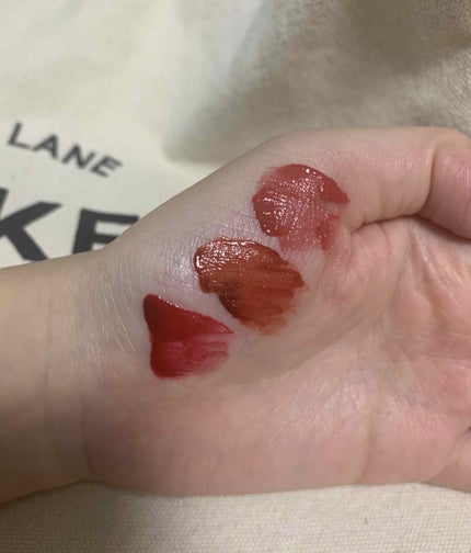 ジューシーラスティングティント/rom&nd/リップティントを使ったクチコミ(2枚目)