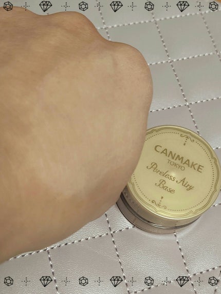 ポアレスエアリーベース/キャンメイク/化粧下地を使ったクチコミ(4枚目)