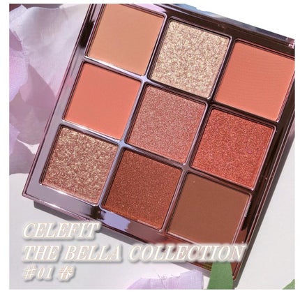 The Bella collection eyeshadow palette #01/CELEFIT/アイシャドウパレットを使ったクチコミ(1枚目)