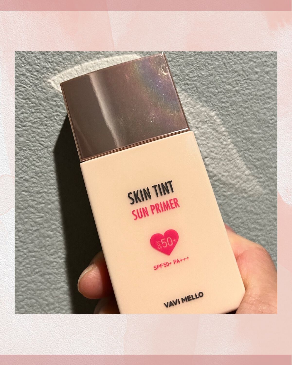 スキンティントサンプライマー/VAVI MELLO/化粧下地を使ったクチコミ（2枚目）