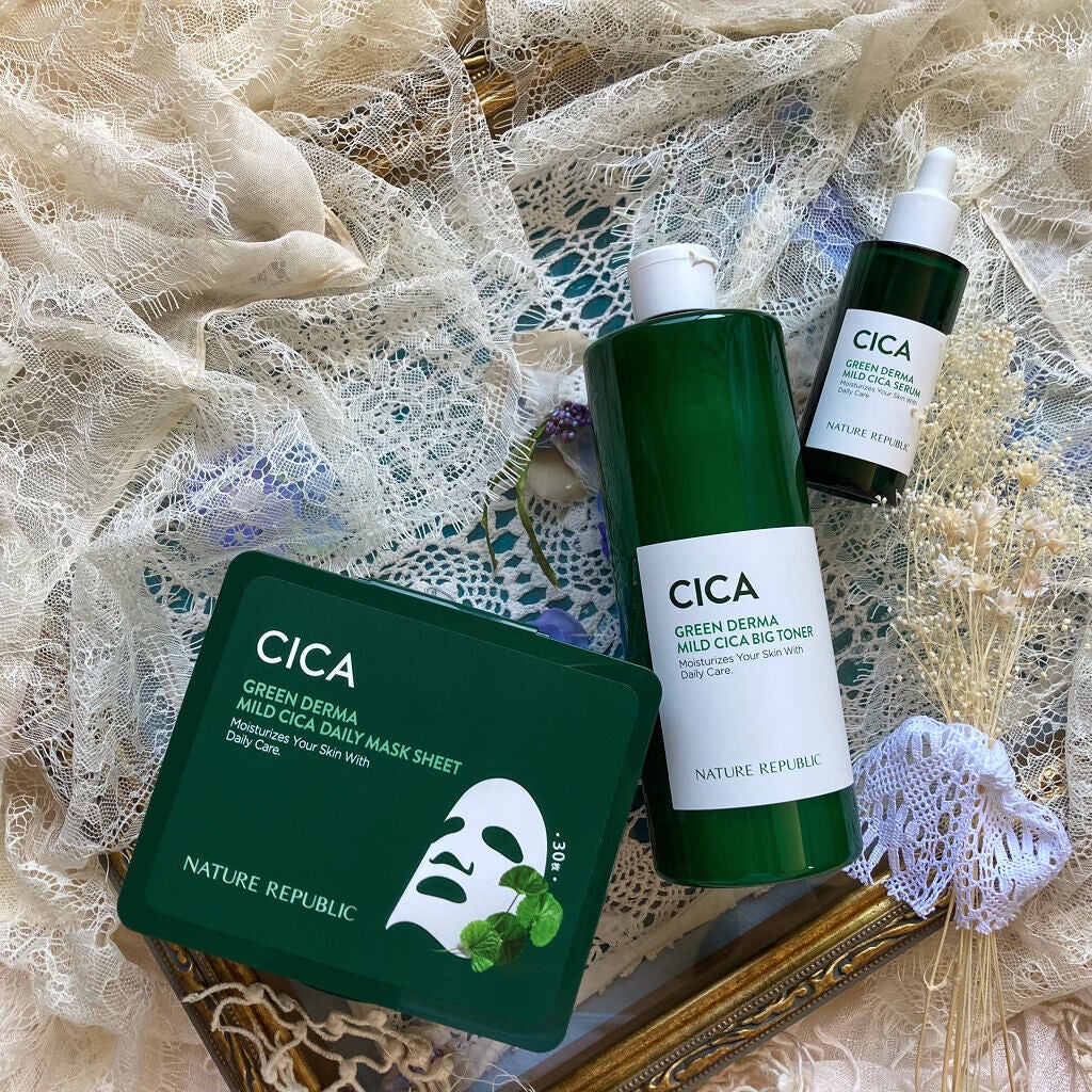 グリーン ダーマCICAビックトナー/ネイチャーリパブリック/化粧水を使ったクチコミ(1枚目)