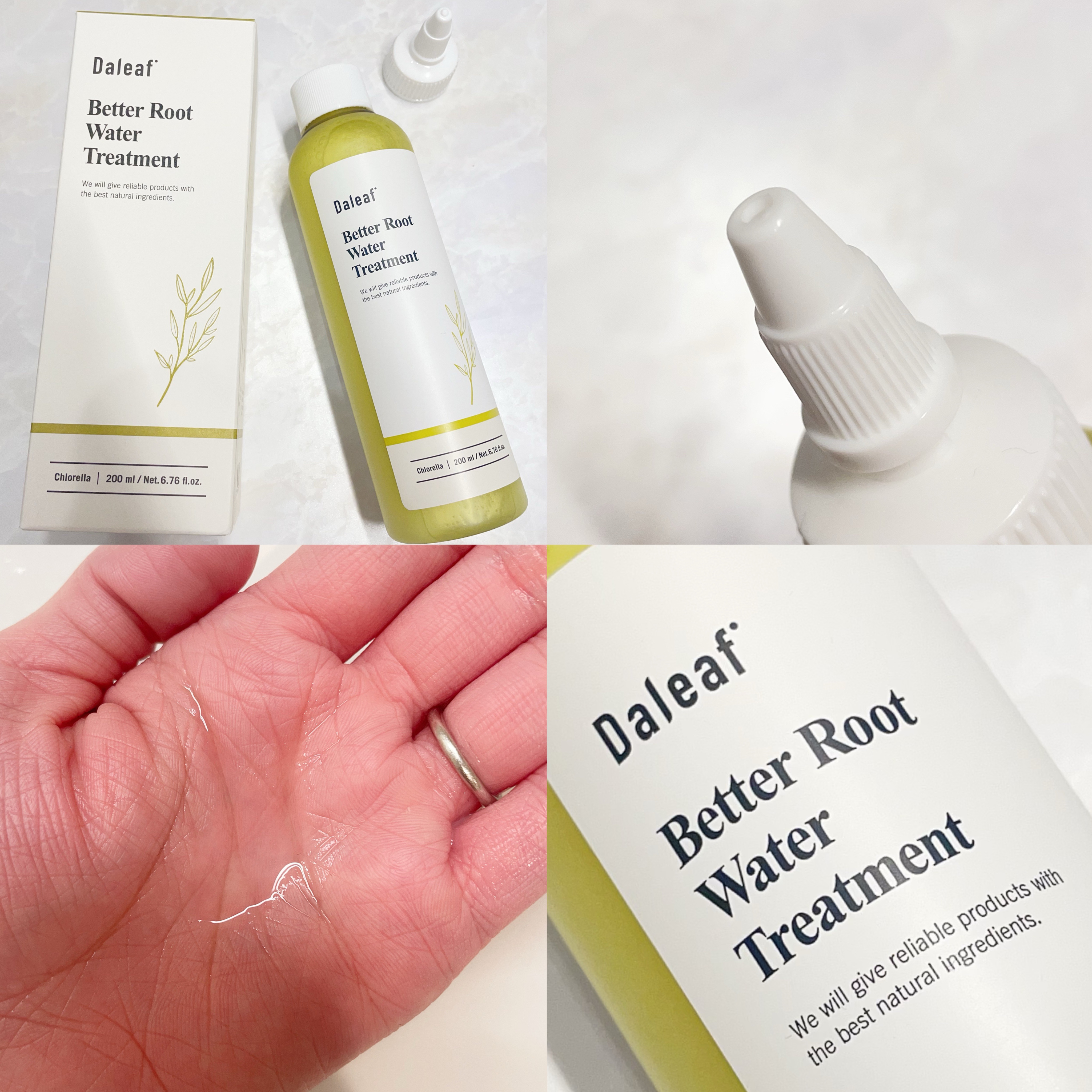 ベター ルートウォータートリートメント/Daleaf/洗い流すヘアトリートメントを使ったクチコミ（3枚目）