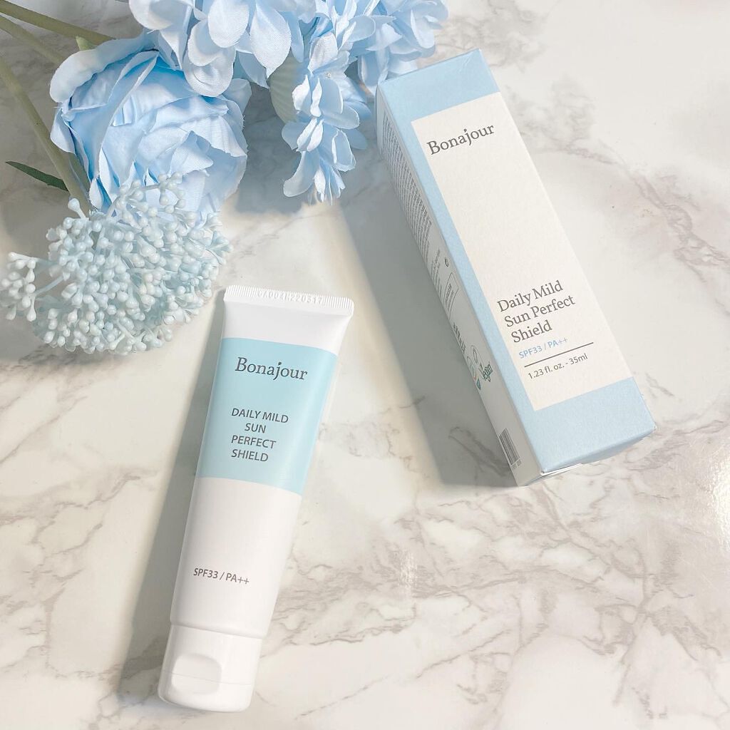 デイリーマイルドサンクリーム/Bonajour/日焼け止めクリームを使ったクチコミ(1枚目)