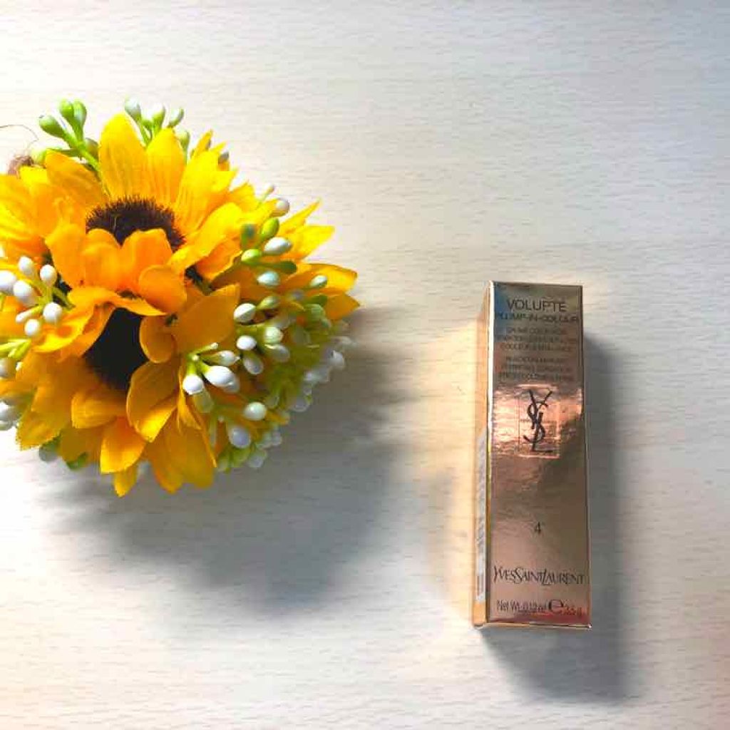 ヴォリュプテ プランプインカラー/YVES SAINT LAURENT BEAUTE/口紅を使ったクチコミ(3枚目)