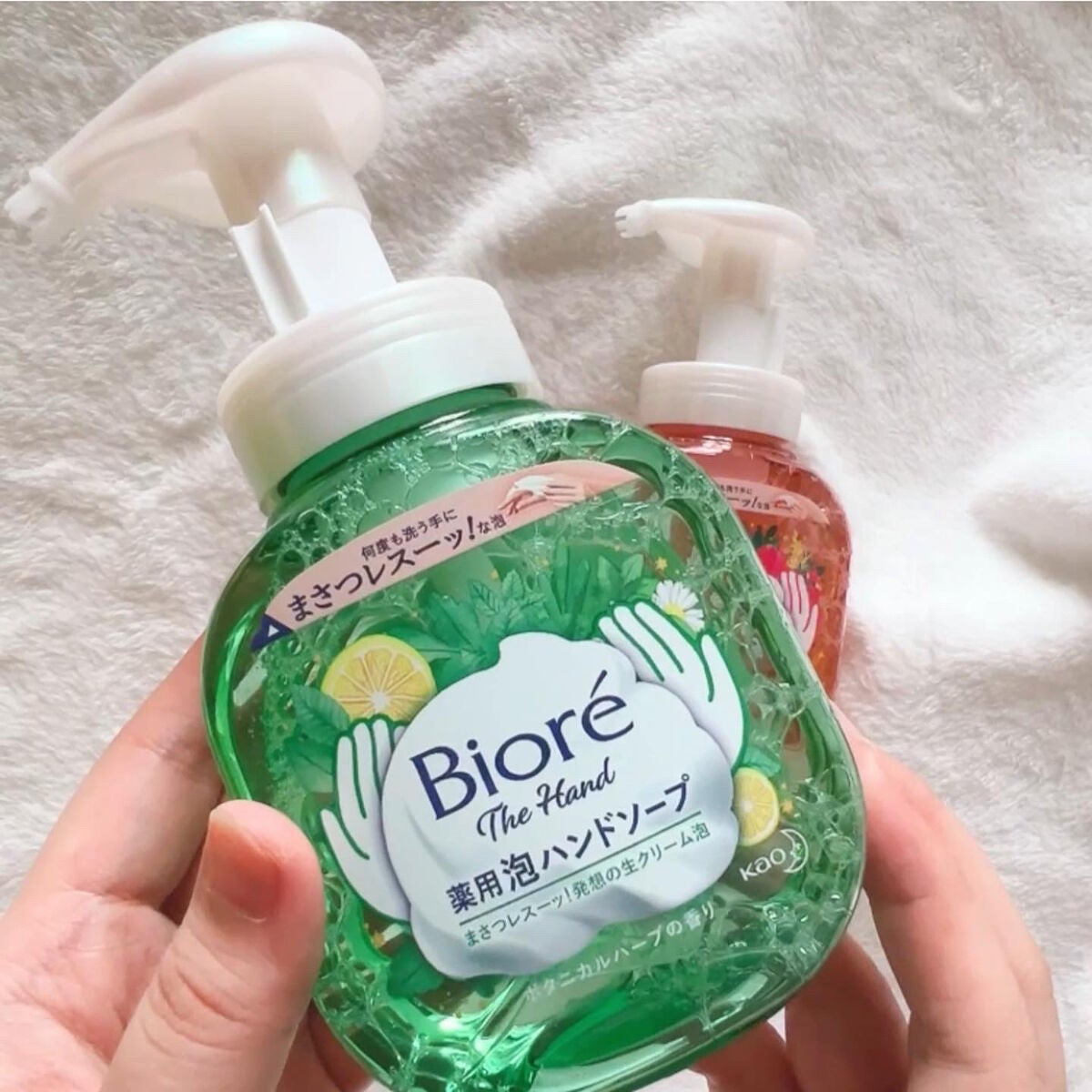 ビオレ ザ ハンド 泡ハンドソープ ボタニカルハーブの香り/ビオレ/ハンドソープを使ったクチコミ(5枚目)