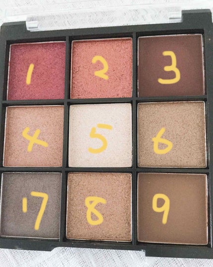UR GLAM BLOOMING EYE COLOR PALETTE/U R GLAM/アイシャドウパレットを使ったクチコミ(2枚目)