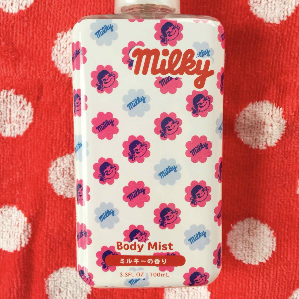 アクアシャボン×ペコちゃん ミルキーの香り ボディミスト/アクアシャボン/香水(その他)を使ったクチコミ（2枚目）