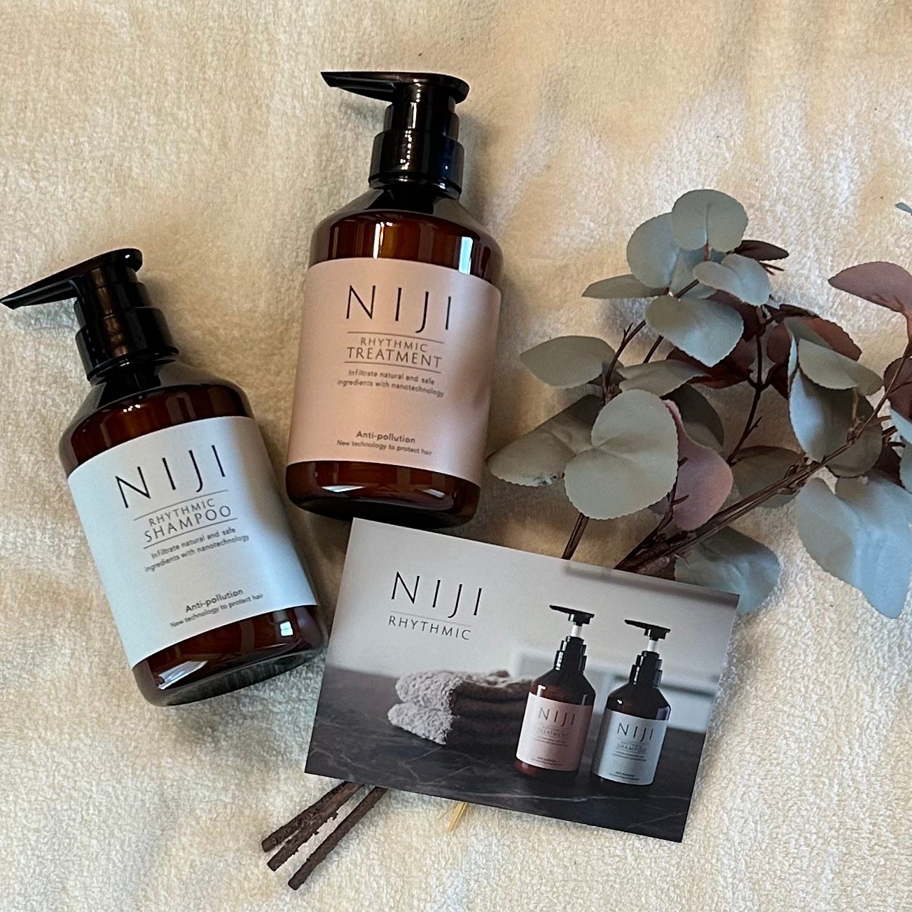 NIJI<ニジ>リズミック シャンプー/トリートメント/NIJI RHYTHMIC/市販シャンプーを使ったクチコミ(1枚目)