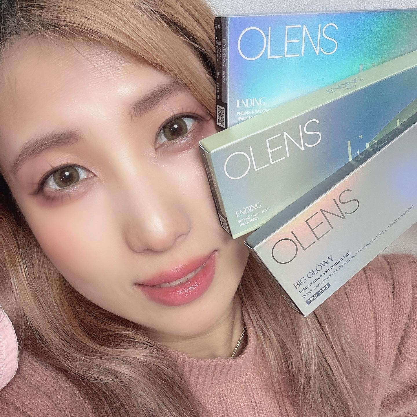 Big Glowy 1day/OLENS/ワンデー（１DAY）カラコンを使ったクチコミ（2枚目）