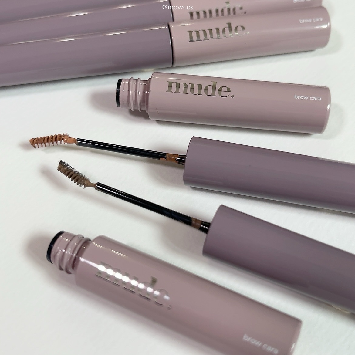 インスパイアスキニーブロウカラ/mude./眉マスカラを使ったクチコミ（2枚目）
