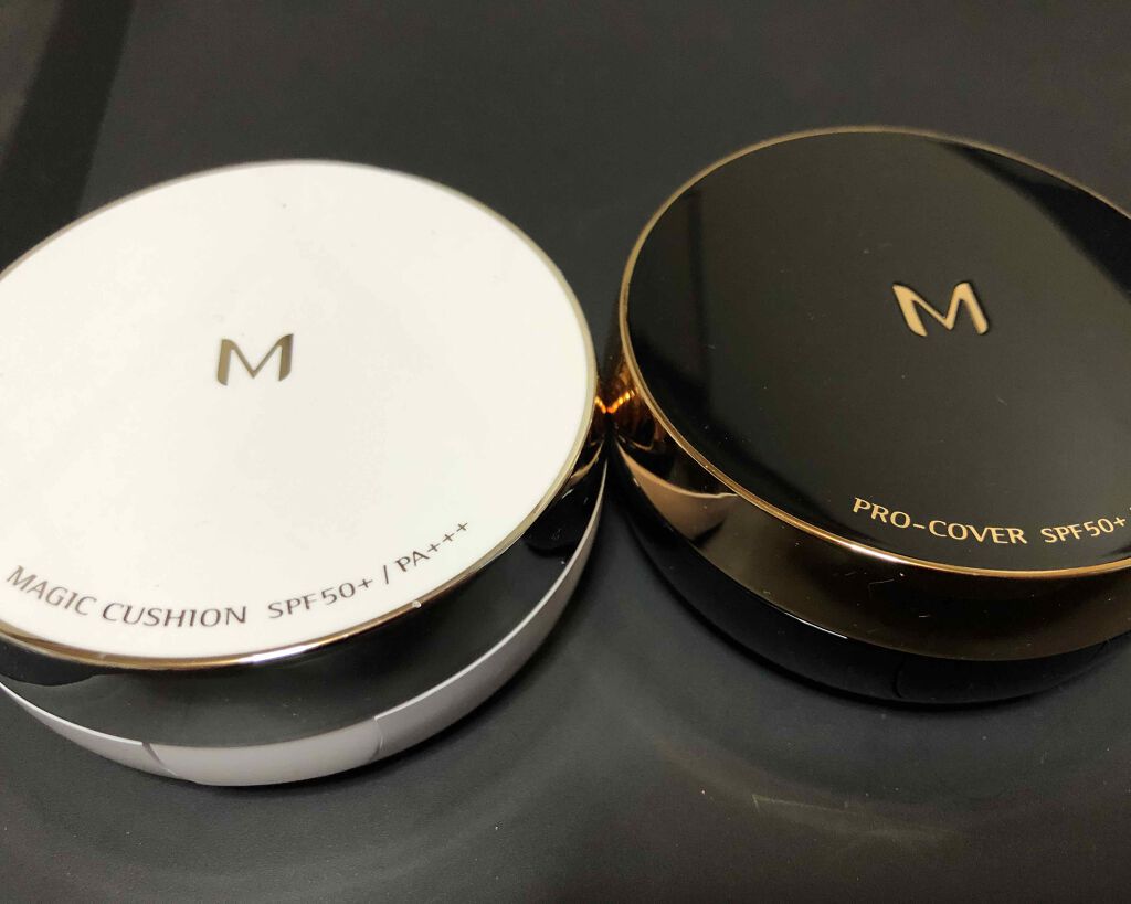 M クッションファンデーション(マット)/MISSHA/クッションファンデーションを使ったクチコミ（1枚目）