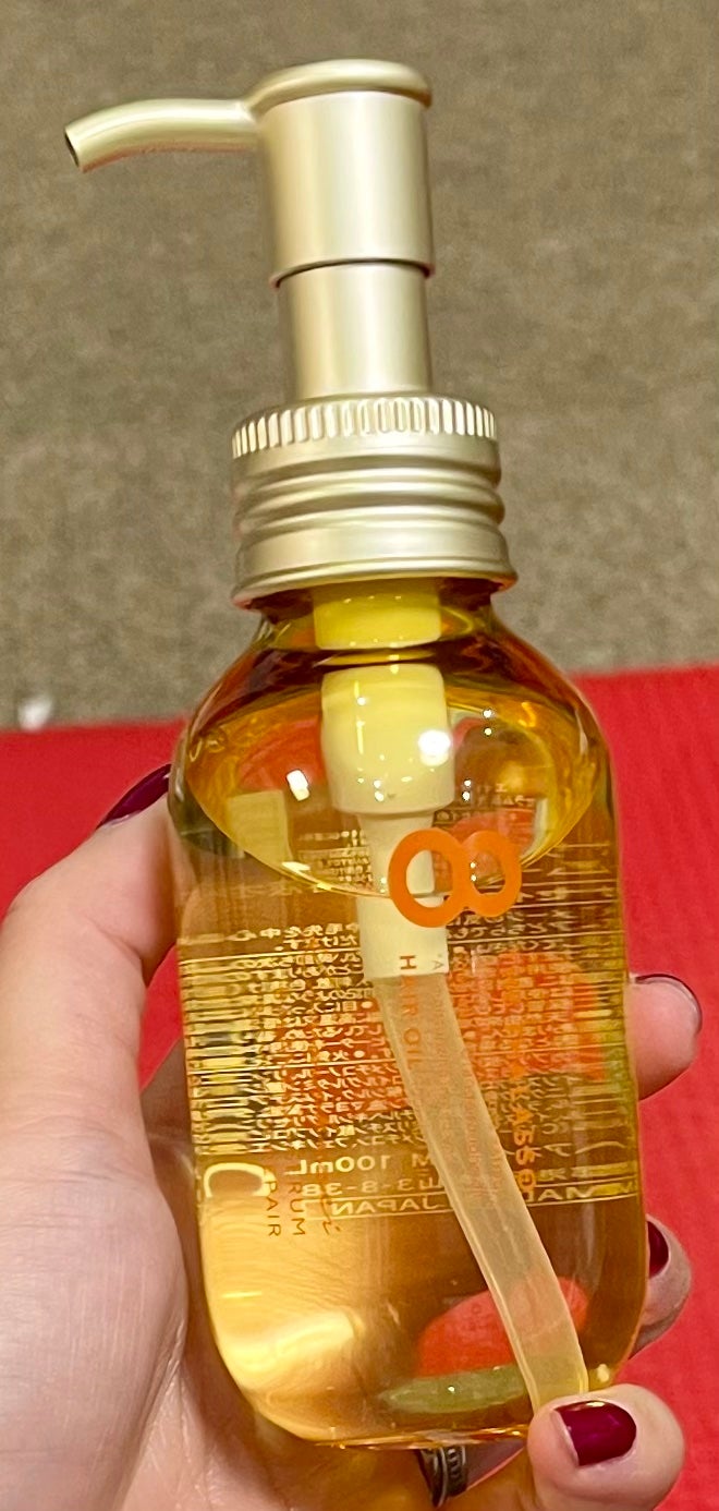 バランシングセラム&スムースリペア 美容液オイル(キンモクセイの香り)/エイトザタラソ/ヘアオイルを使ったクチコミ(1枚目)
