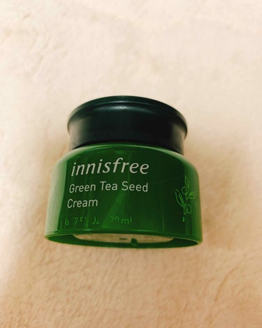 グリーンティーシード クリーム/innisfree/フェイスクリームを使ったクチコミ（1枚目）